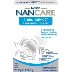 Nancare Flora Support 14 Bustine - Integratore Per L'Equilibrio Della Flora Intestinale