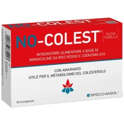 No-Colest 30 compresse - integratore per il colesterolo