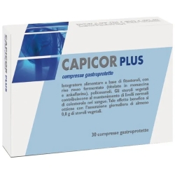 Capicor Plus 30 compresse - integratore per il colesterolo
