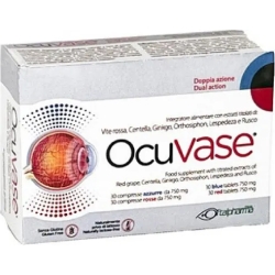 Ocuvase 30 Compresse Azzurre + 30 Compresse Rosse - Integratore Per La Vista