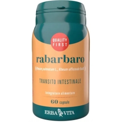 Rabarbaro 60 Capsule - Integratore Per La Funzione Digestiva