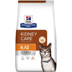 K/D Kidney care con pollo - cibo secco per gatti 3 kg