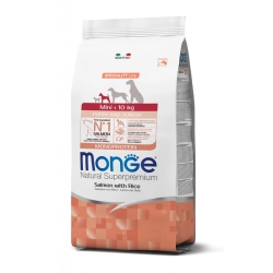  Monge Mini Puppy & Junior Salmone con Riso - cibo secco per cani 7.5 kg