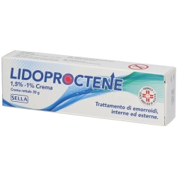Lidoproctene - Crema Per Le Emorroidi 30 gr