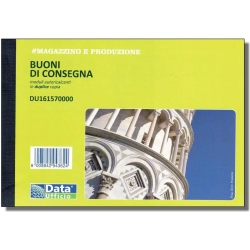 Buoni di consegna in duplice copia - Confezione da 5 blocchi