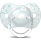 Suavinex Gold edition 0-6 m - CIuccio con Tettina Piatta e Simmetrica in Silicone - Azzurro