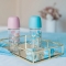 Suavinex Gold edition 0-6 m - CIuccio con Tettina Piatta e Simmetrica in Silicone - Azzurro