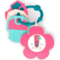 Suavinex Anello dentizione musicale - rosa