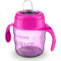 Avent tazza basic 6m+ con beccuccio morbido 200 ml rosa