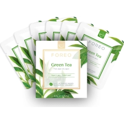 FOREO Green Tea UFO Activated Masks - 6 Maschere Purificanti da 6 gr