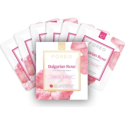 FOREO Bulgarian Rose UFO Activated Masks - 6 Maschere Idratanti Da 6 gr
