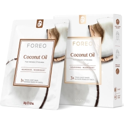 FOREO Coconut Oil - 3 Maschere In Tessuto Nutrienti