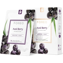 FOREO Acai Berry - 3 Maschere In Tessuto Leviganti