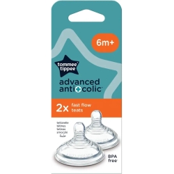 Anti-Colica Avanzato - 2 Tettarelle Flusso Veloce 6m+.