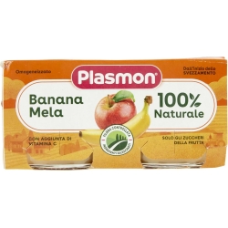 Plasmon Omogeneizzato alla mela e banana 2x80 g