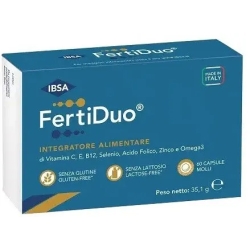 Fertiduo, 60 capsule soft gel - Integratore fertilità maschile