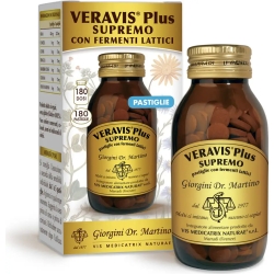 Veravis Plus Supremo Con Fermenti Lattici 180 Pastiglie - Integratore Per L'Intestino