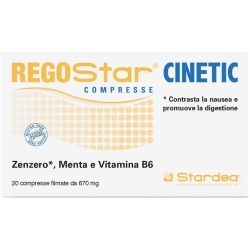 Regostar cinetic 20 compresse - integratore per il benessere gastrointestinale