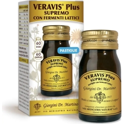 Veravis Plus Supremo Con Fermenti Lattici 60 Pastiglie - Integratore Per L'Intestino