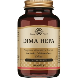 SOLGAR Dima Hepa 50 Tavolette - Per Il Metabolismo Dei Lipidi