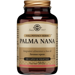 Solgar Palma Nana 100 Capsule - Integratore Per La Prostata