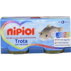 Omogeneizzato Filetti di trota con verdure 2x80 g