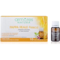 Pappa Reale Fresca 10 Flaconcini - Integratore Per Le Vie Respiratorie
