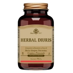 Solgar Gerbal Diuris 100 Capsule - Integratore Per Il Drenaggio Dei Liquidi