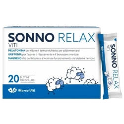 Marco Viti Sonno Relax 20 Stickpack - Integratore Utile Per Il Rilassamento