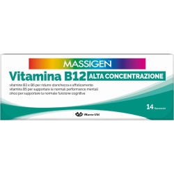 Massigen DailyVit+ Vitamina B12 - 14 Flaconcini