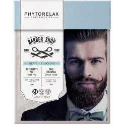 Cofanetto Barber Shop - Detergente Viso 200 Ml + Olio Barba 30 Ml