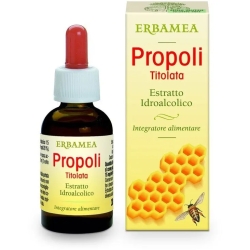 Erbamea Propoli Estratto Titolato Idroalcolico 30 ml - Integratore Per Le Vie Respiratorie