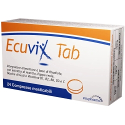 Ecuvix Tab 24 Compresse Masticabili - Integratore Per L'Energia