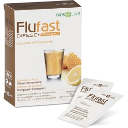 Flufast Difese+ 20 Bustine - Integratore Per Le Difese Immunitarie