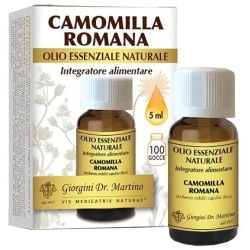 Camomilla Romana Olio Essenziale Naturale 5 ml - Integratore Per Il Benessere Gastrico