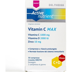 Active Nutrient Vitamin C Max 30 Compresse - Integratore Immunostimolante