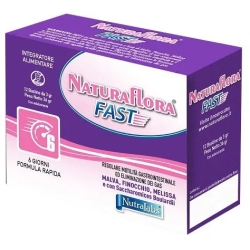 Naturaflora Fast 12 Bustine - Integratore Per Il Benessere Gastrointestinale