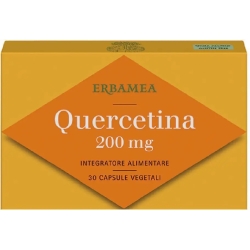 Erbamea Quercetina 200 mg - Integratore Immunostimolante 30 Capsule Vegetali