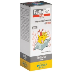 Pediafer Plus, Gocce 15 ml - Integratore per l'infanzia