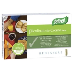 Picolinato Di Cromo Forte 40 capsule - integratore per il metabolismo degli zuccheri