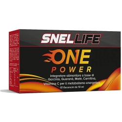 Snellife One Power 10 flaconcini - integratore acceleratore del metabolismo