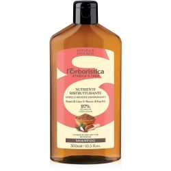 Shampoo Nutriente e Ristrutturante - Semi di lino e Burro di Karitè 300 ml