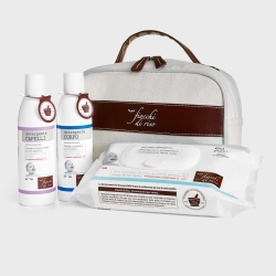 FIOCCHI DI RISO Cofanetto Bagno Delicato + Beauty Bag