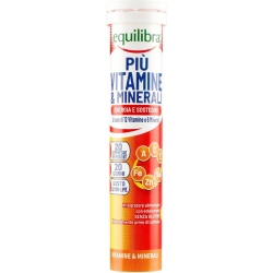 Equilibra Più Vitamine E Minerali 20 Compresse Effervescenti - Integratore Multivitaminico