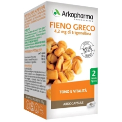 Arkocapsule - Fieno Greco 40 Capsule - Integratore per il Metabolismo Dei Carboidrati