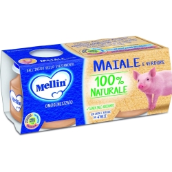 Omogeneizzato Maiale Con Verdure - 2 Vasetti Da 80 G