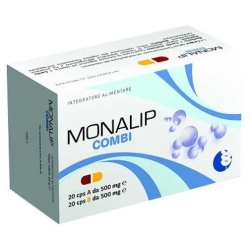 Monalip Combi 20 Capsule A + 20 Capsule B - Integratore Per Il Colesterolo
