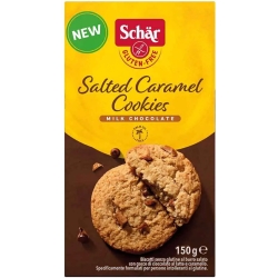 Salted Caramel Cookies Milk Chocolate - Biscotti Senza Glutine 150 G