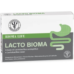 Unifarco Lacto Bioma 30 Capsule - Integratore Per La Flora Batterica Intestinale