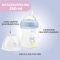 Chicco Naturalfeeling 2M+ - Biberon azzurro anti-colica a flusso medio 250 ml